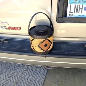 Vintage retro ice bucket